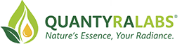 QuantyraLabs logo — stylized leaf